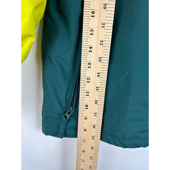 Volcom Industrial Mens S Thermonite 10,000MM Let It Storm Dark Green Snow Jacket - Picture 3 of 16